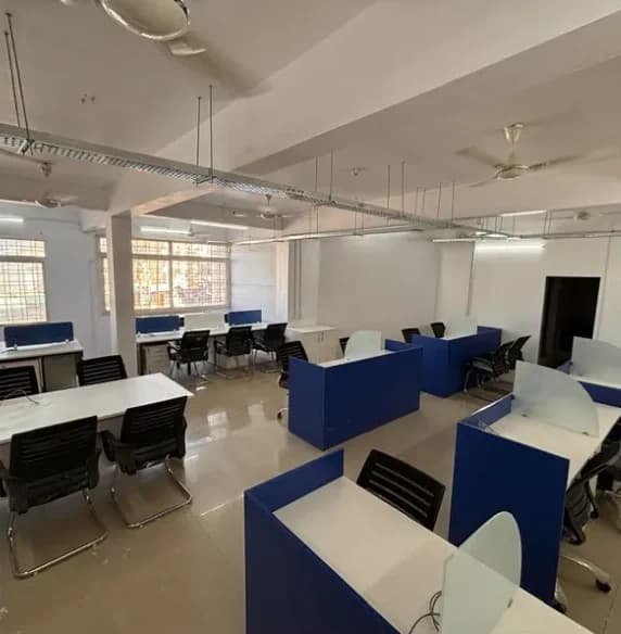 Branch hall with customer desks