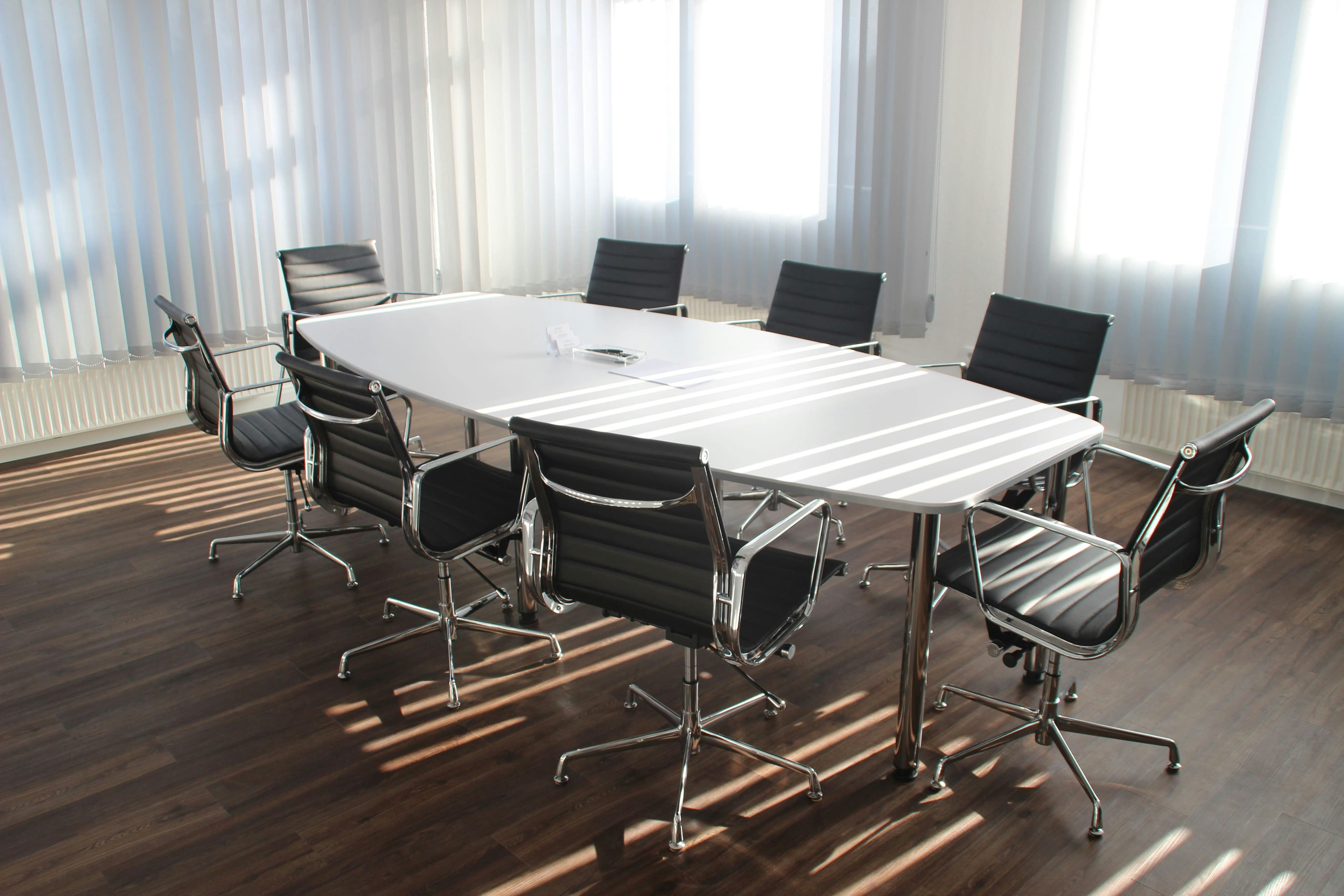 Contemporary meeting room with premium office design