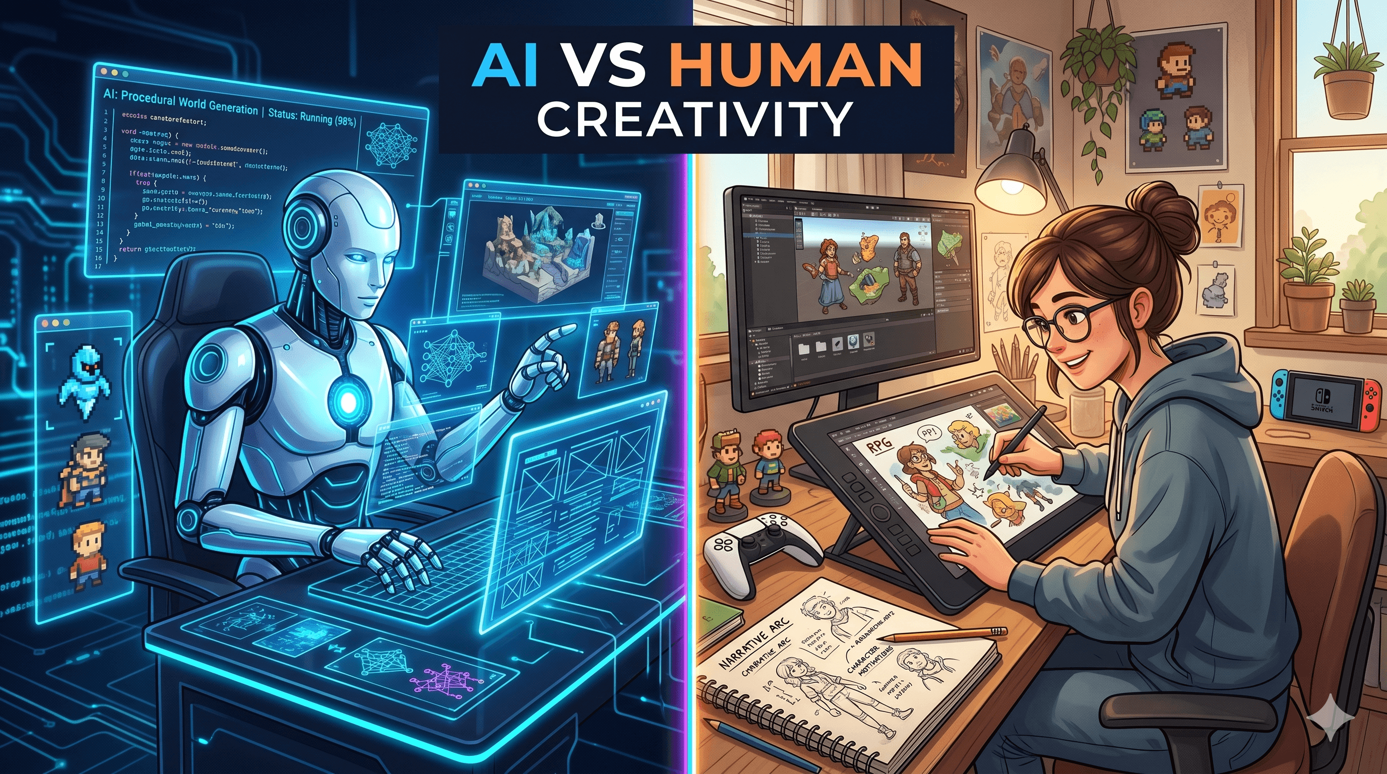 AI vs Creativity: Playdate Chooses Human-Made Games